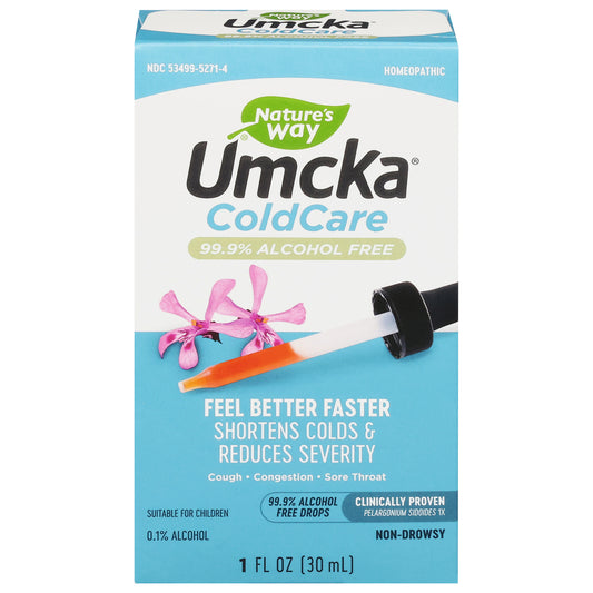 Nature's Way Umcka ColdCare 1 fl oz - 99.9% ALCOHOL FREE