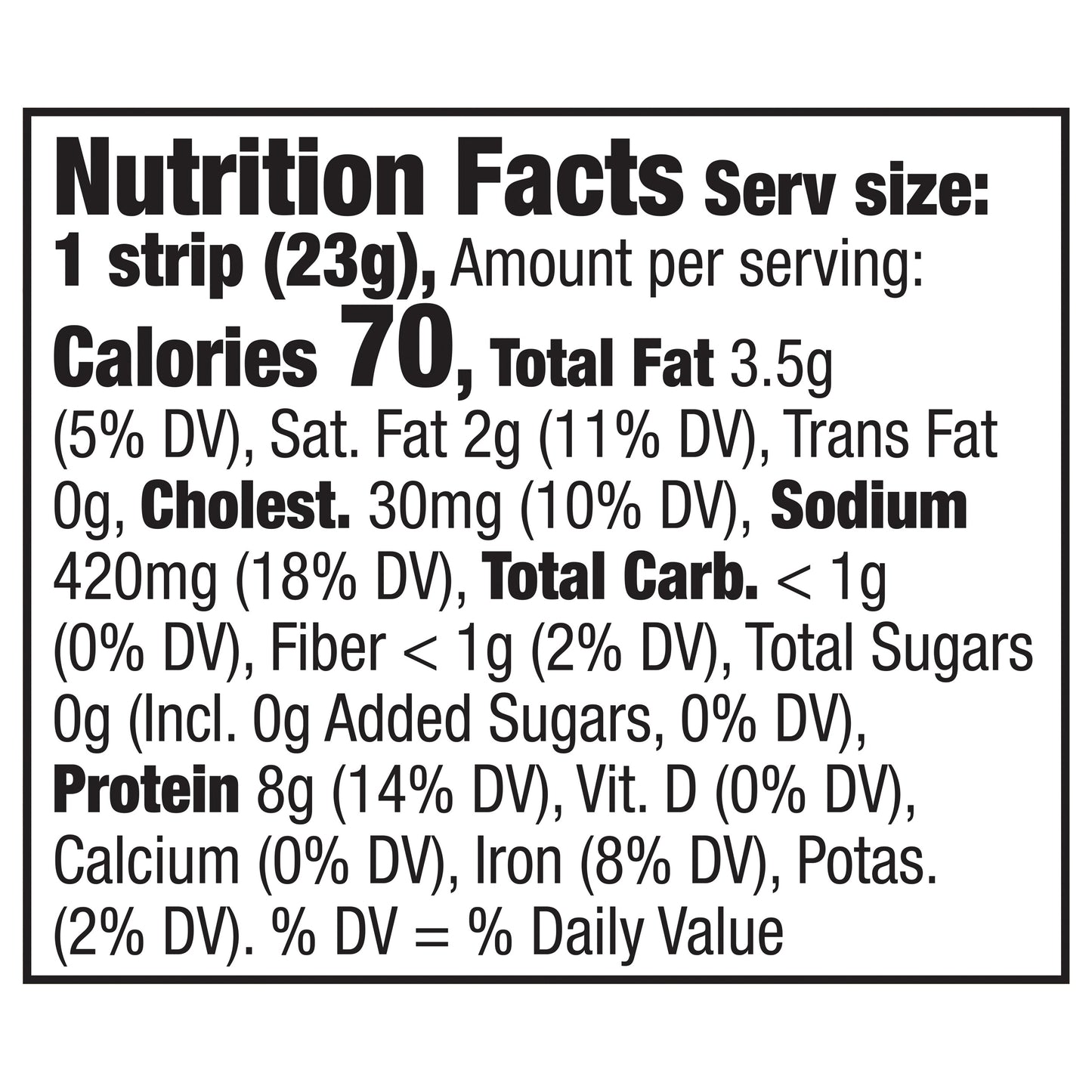 EPIC Venison & Beef Strip, Grass-Fed, Keto Friendly, Whole30, 0.8oz