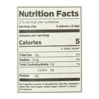 Pur Aspartame Free Bubblegum Sugar Free Chewing Gum 55 ea