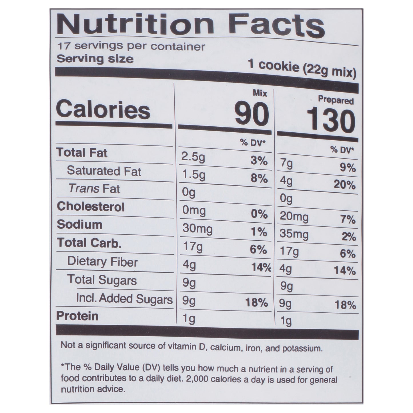 Miss Jones Baking Co. Organic Chocolate Chip Cookie Mix 13.0 oz