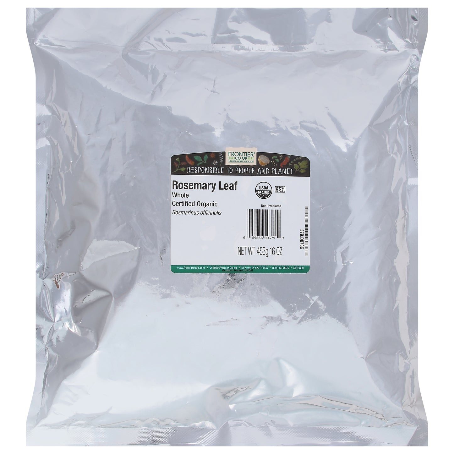Frontier Co-op Whole Rosemary Leaf 16 oz
