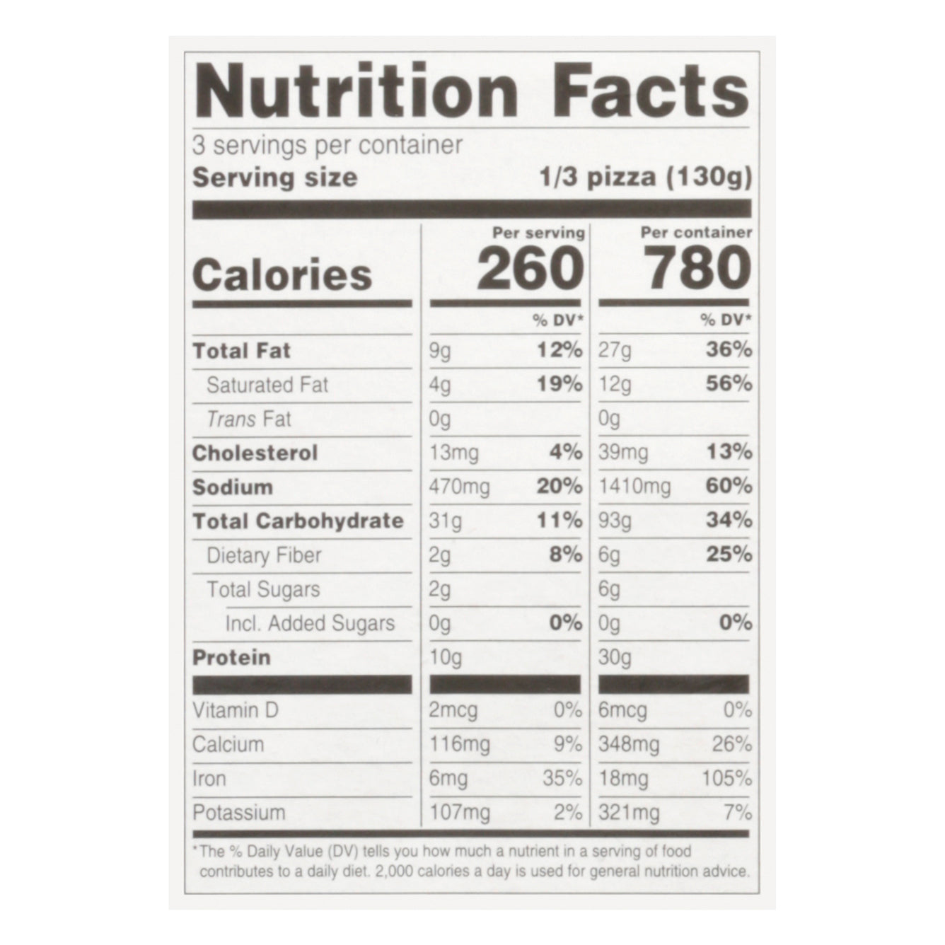 Field Day Organic Wood-Fired Crust Roasted Vegetable Pizza 13.8 oz