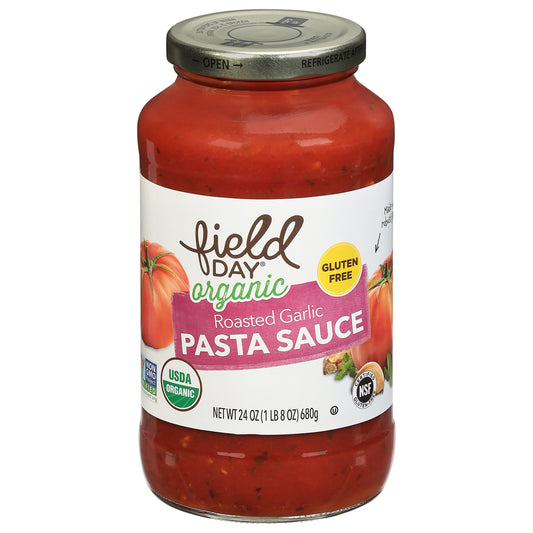 Field Day Organic Roasted Garlic Pasta Sauce 24 oz