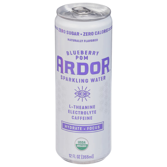 Ardor Blueberry Pom Sparkling Water 12 fl oz