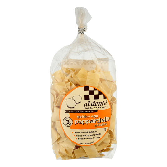 Al Dente Golden Egg Pappardelle Noodles 12 oz