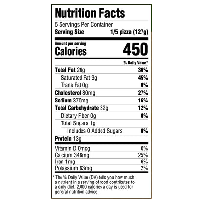 Against the Grain Gourmet Nut-Free Pesto Pizza Family Size 22.4 oz