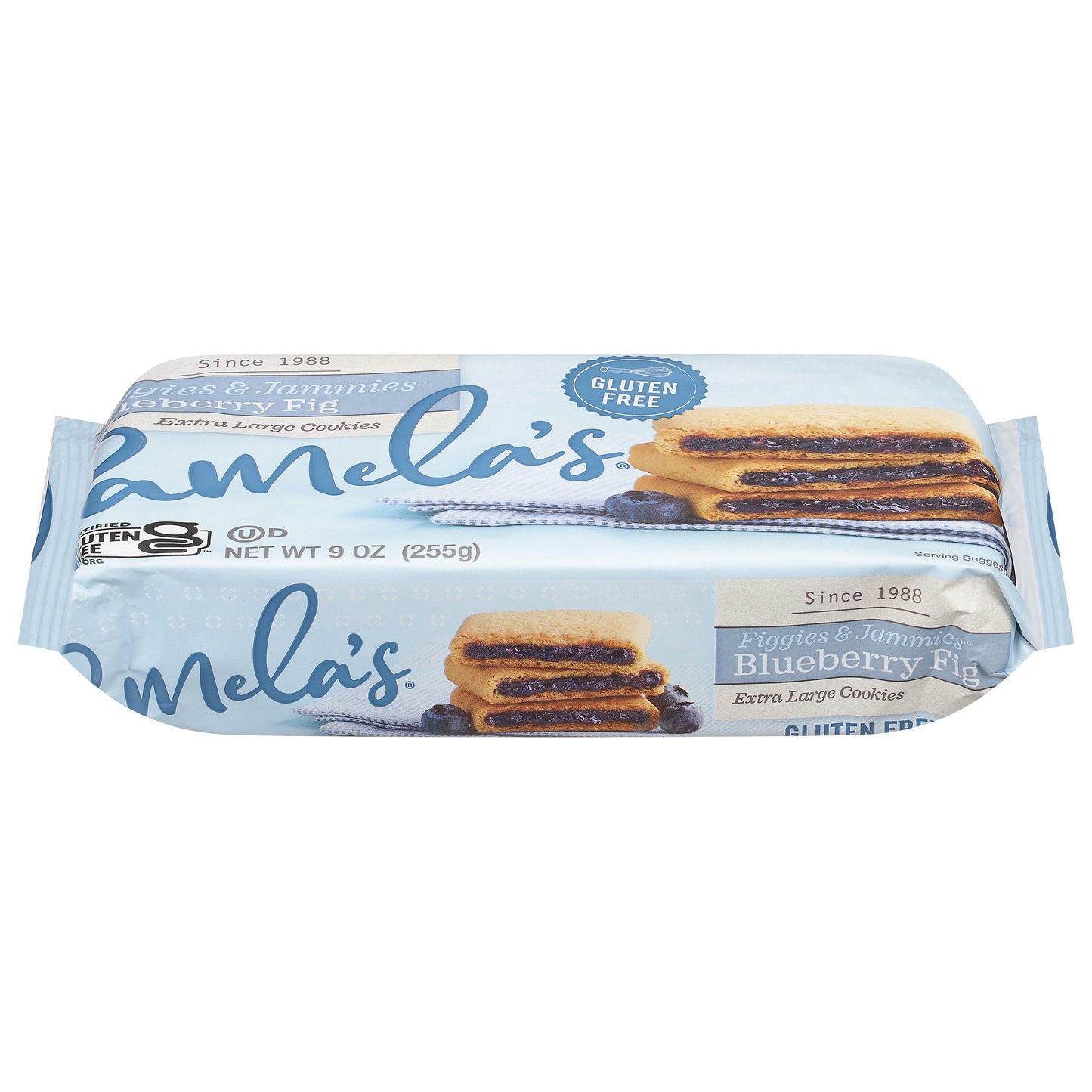 Pamela's Figgies & Jammies Blueberry Fig Cookies Extra Large 9 oz