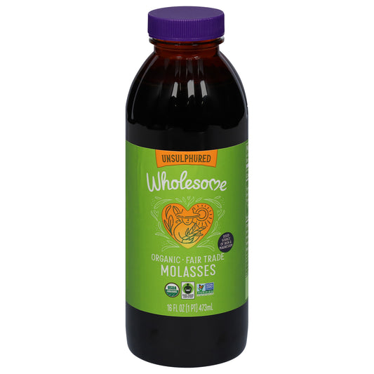 Wholesome Unsulphured Organic Molasses 16 fl oz