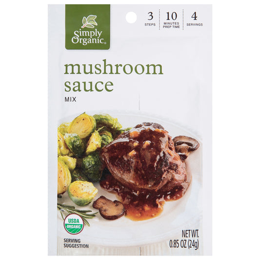 Simply Organic Mushroom Sauce Mix 0.85 oz