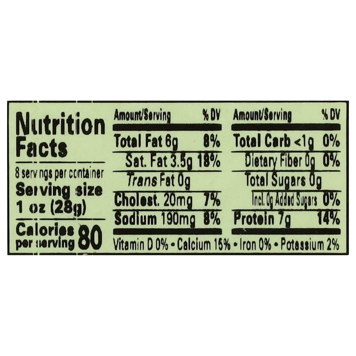 Organic Valley Mozzarella Cheese 8 oz
