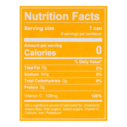 Hop Wtr Non-Alcoholic Mango Flavored Sparkling Hop Water 6 - 12 oz Cans