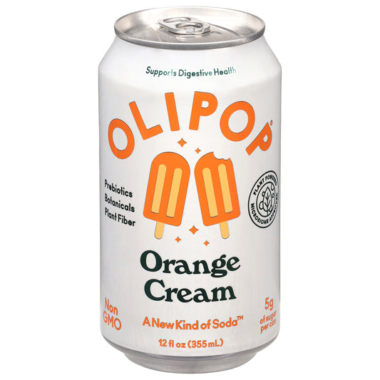 Olipop Orange Cream Soda 12 fl oz
