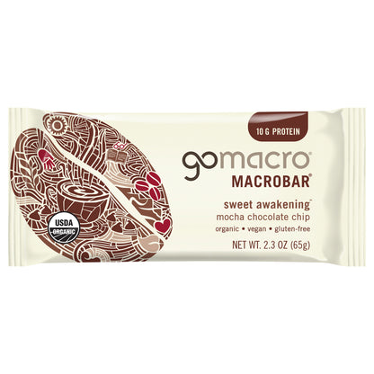 GoMacro Mocha Chocolate Chip MacroBar