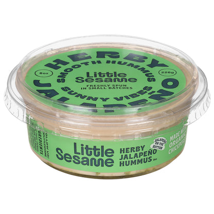 Little Sesame Herby Jalapeno Hummus 8 oz