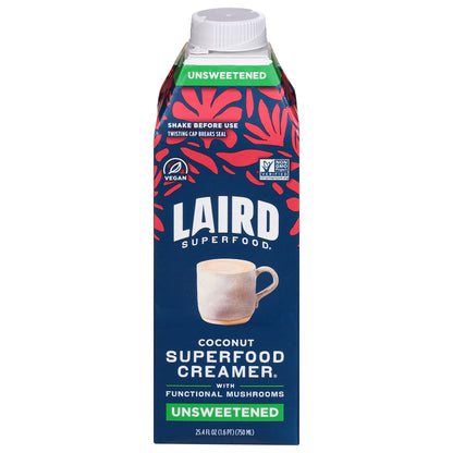 Laird Superfood Coconut Unsweetened Superfood Creamer 25.4 fl oz