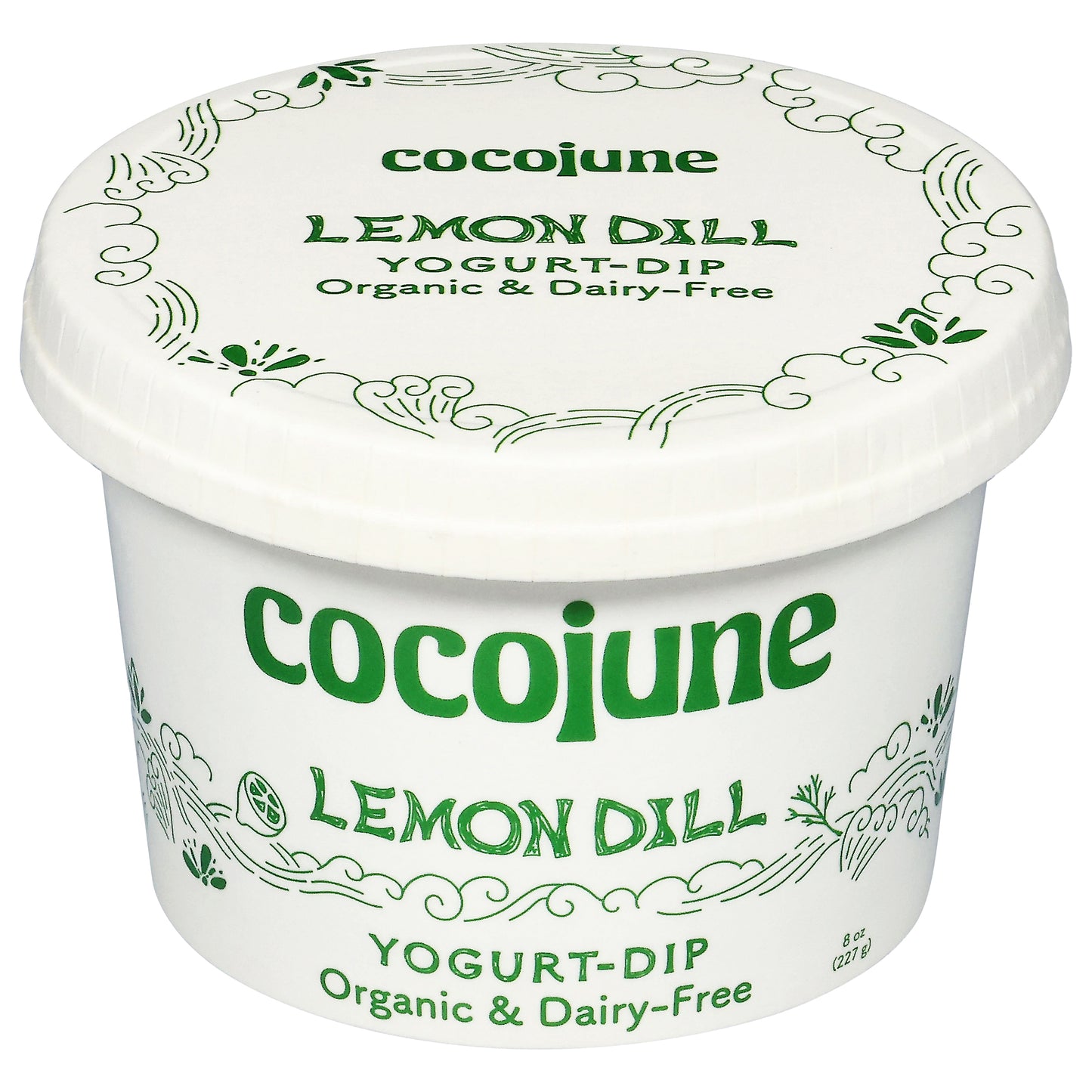 Cocojune Organic & Dairy-Free Lemon Dill Yogurt-Dip 8 oz