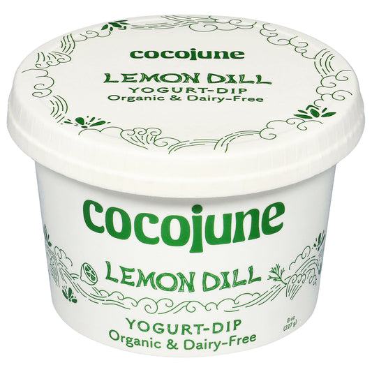 Cocojune Organic & Dairy-Free Lemon Dill Yogurt-Dip 8 oz