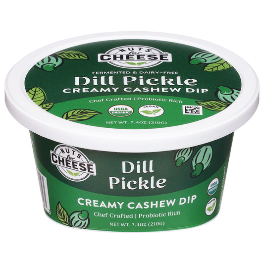 Nuts for Cheese Creamy Dill Pickle Cashew Dip 7.4 oz