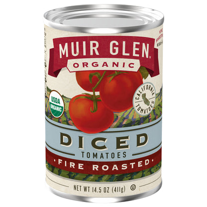 Muir Glen Organic Diced Tomatoes, Fire Roasted, 14.5 oz.