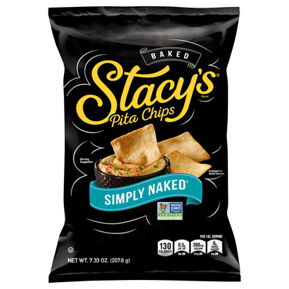 Stacy's Baked Pita Chips Simply Naked 7 1/3 Oz