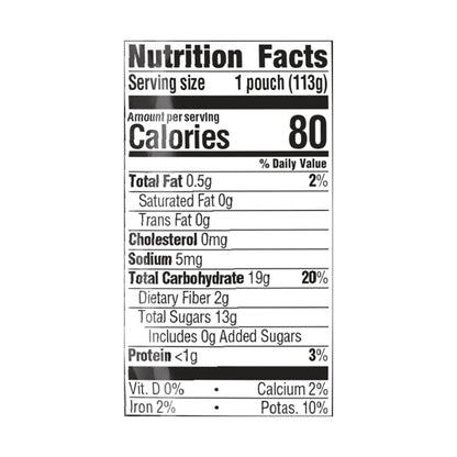 Happy Baby Organics Clearly Crafted Stage 2 Apples, Blueberries & Oats Pouch 4oz UNIT