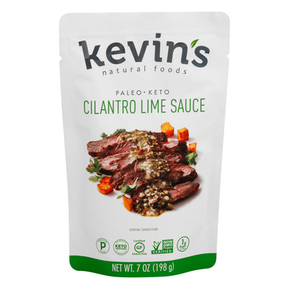 Kevins Mild Cilantro Lime Sauce 7 oz