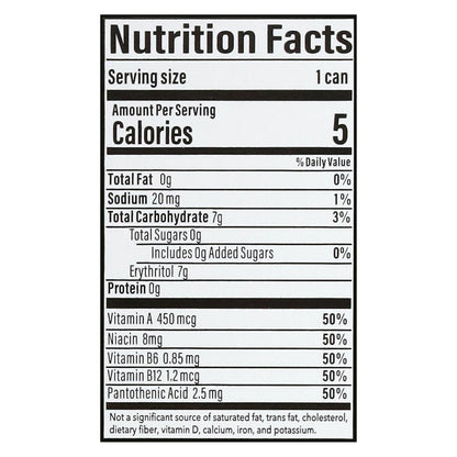 Bubbl'r Antioxidant Orange Dream Freez'r Sparkling Water 6 - 12 fl oz Cans