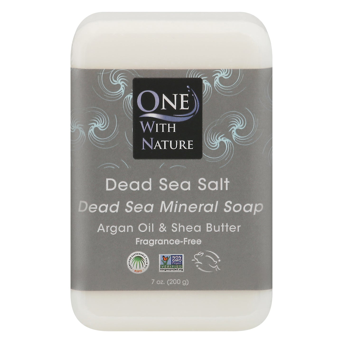 One with Nature Dead Sea Salt Dead Sea Mineral Soap 7 oz