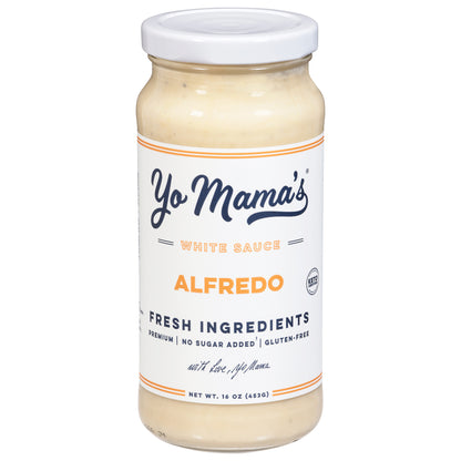 Yo Mama's Alfredo White Sauce 16 oz