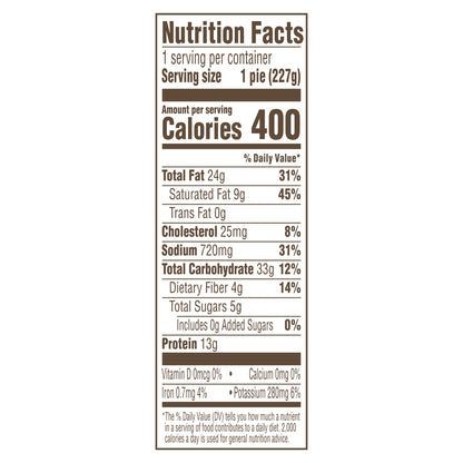 Blake's All Natural Chicken Pot Pie, Frozen Meal, 8 oz