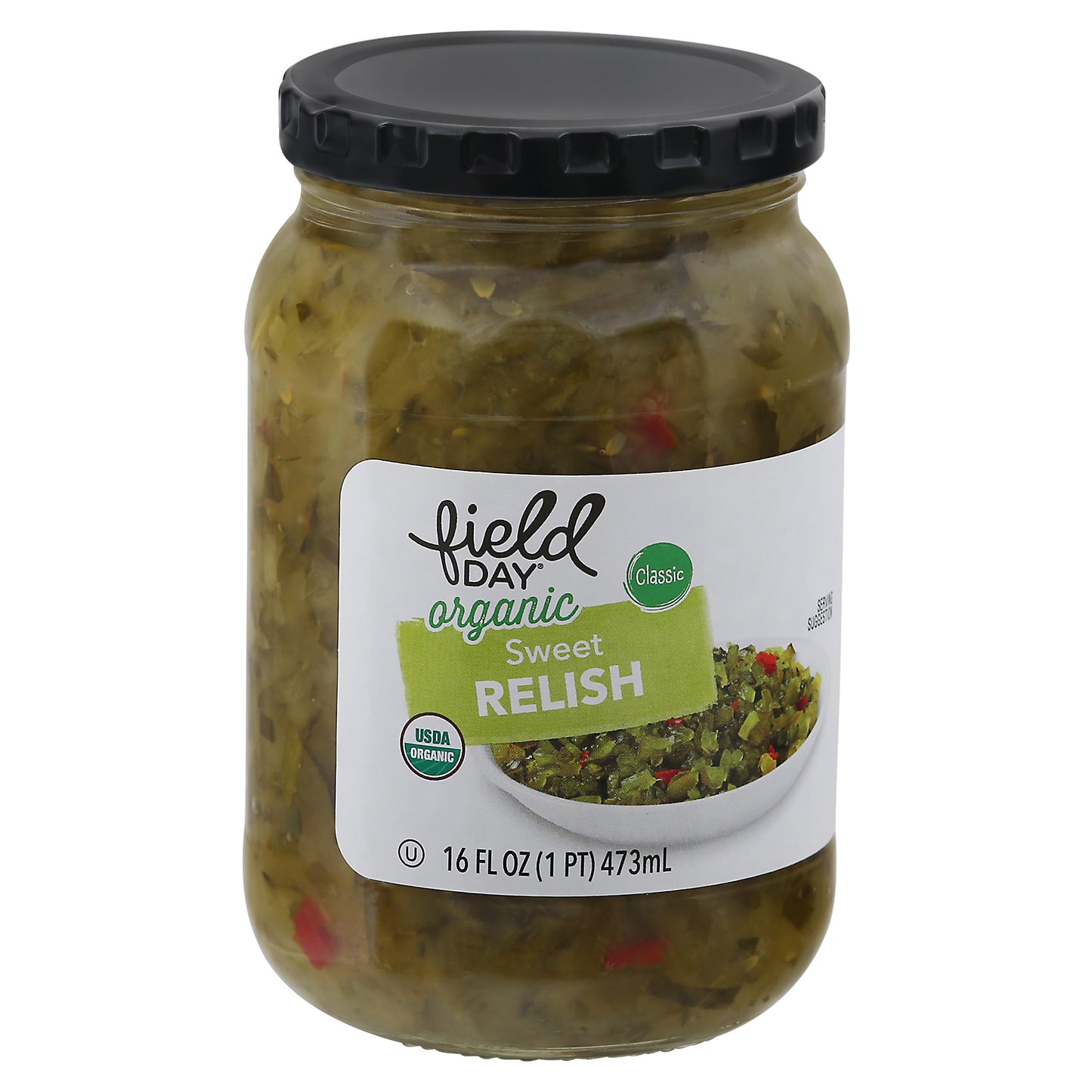 Field Day Classic Organic Sweet Relish 16 fl oz