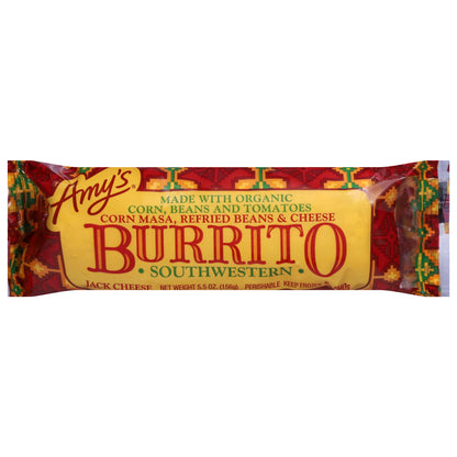 Amy's Southwestern Jack Cheese Burrito 5.5 oz