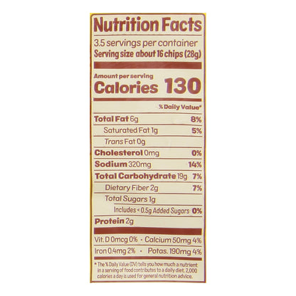 Real Food From the Ground Up Cauliflower Sour Cream & Onion Potato Chips 3.5 oz