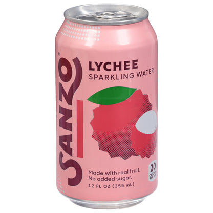 Sanzo Lychee Sparkling Water 12 fl oz
