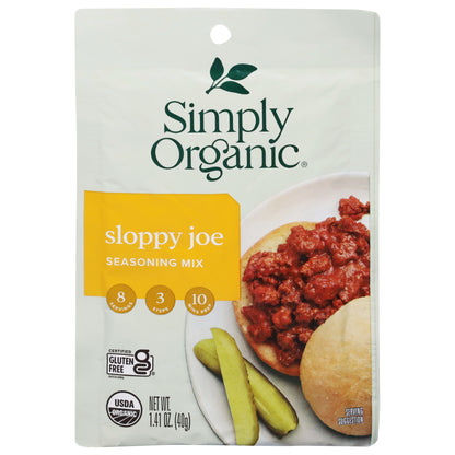 Simply Organic Sloppy Pie Seasoning Mix 1.41 oz