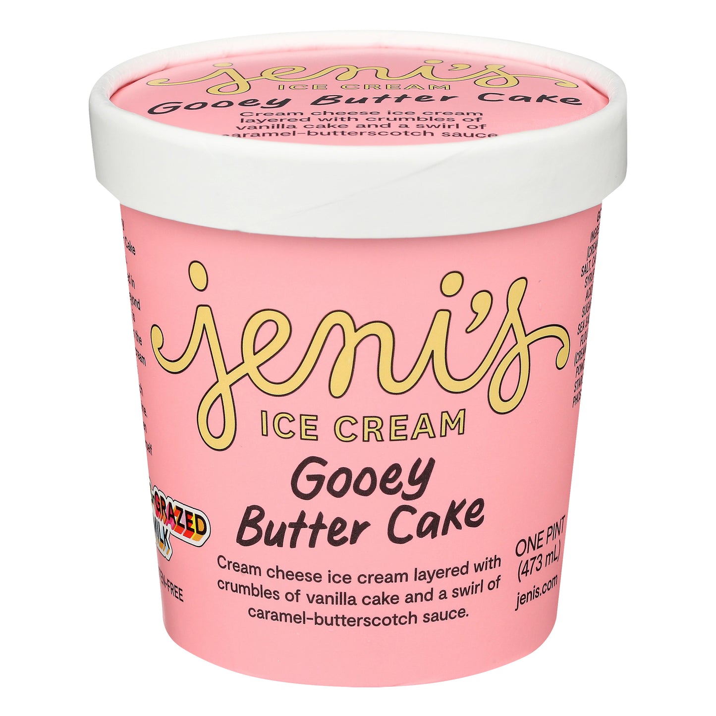 Jeni's Gooey Butter Cake Ice Cream 1 pt