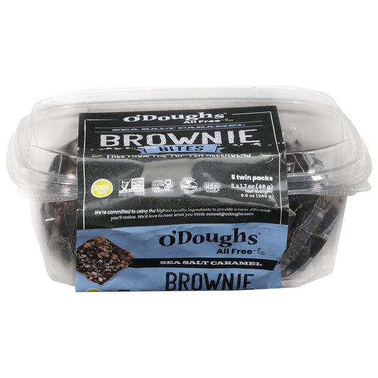 O'Doughs Sea Salt Caramel Brownie Bites Twin Packs 5 - 1.7 oz Packs