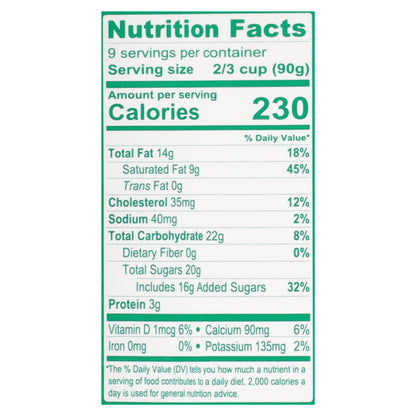 Alden's Organic Mint Chip Ice Cream with Our Signature Chocolate Chips 1.5 qt