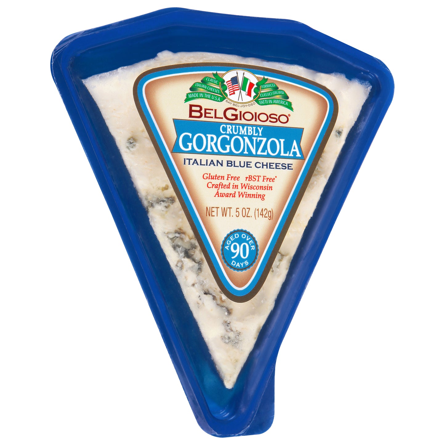 BelGioioso Crumbly Gorgonzola Italian Blue Cheese 5 oz