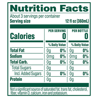 Poland Spring Sparkling Water, Orange, 33.8 oz. Bottle