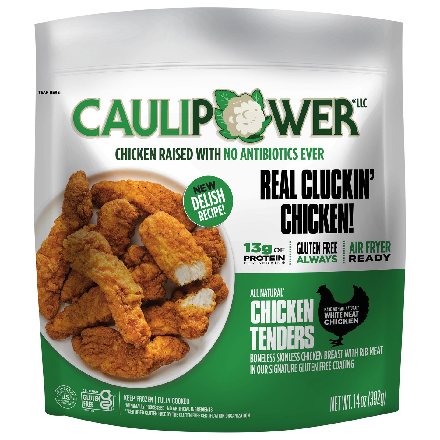 CAULIPOWER All Natural Chicken Tenders, 14 oz