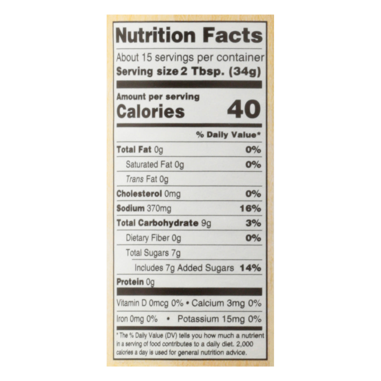 Woodstock Organic Original Bar-B-Q Sauce 18 oz