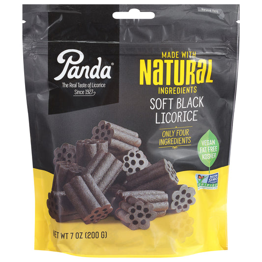Panda Soft Black Licorice 7 oz
