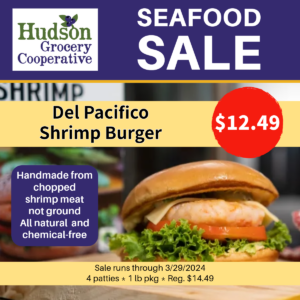 Del Pacifico Shrimp Burger
